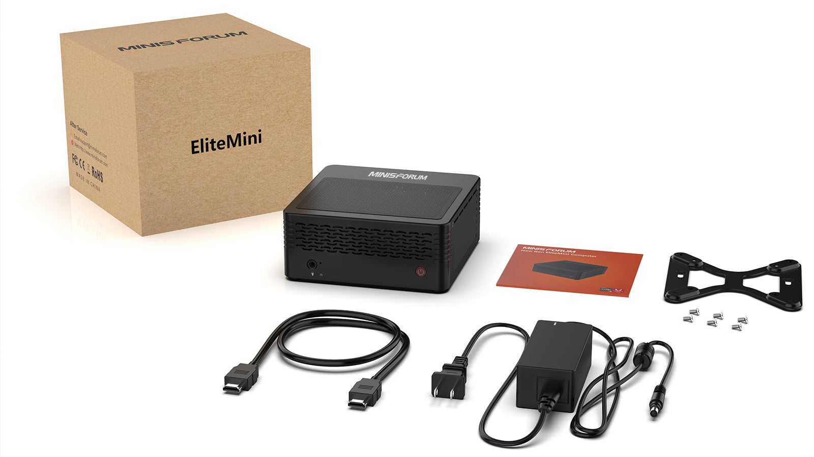 MINISFORUM Elitemini X400 ミニPC AMDデスクトップPC